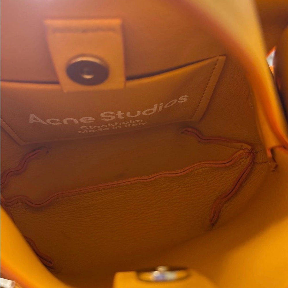 Acne Studio Micro Musubi Bag (Pumpkin) - Picture 3 of 6
